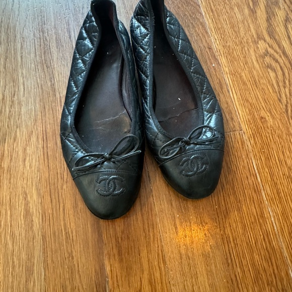 Channel ballerina flats - Picture 2 of 3